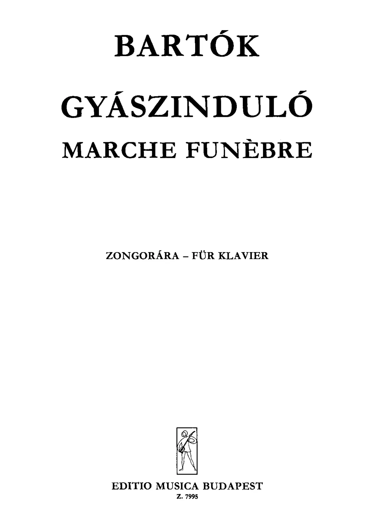 Marche funèbre - Page 1