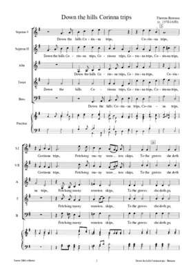 Down the hills Corinna trips