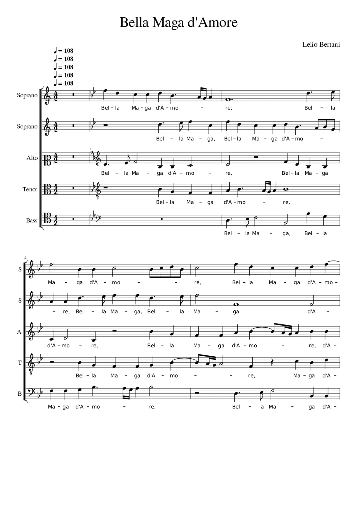 Bella Maga d'Amore - Page 1