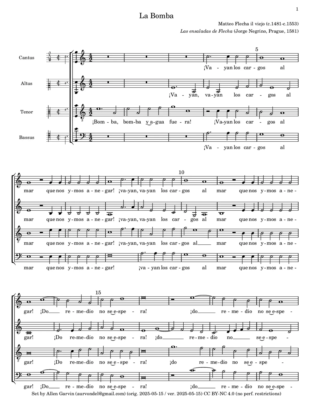 La Bomba - Page 1