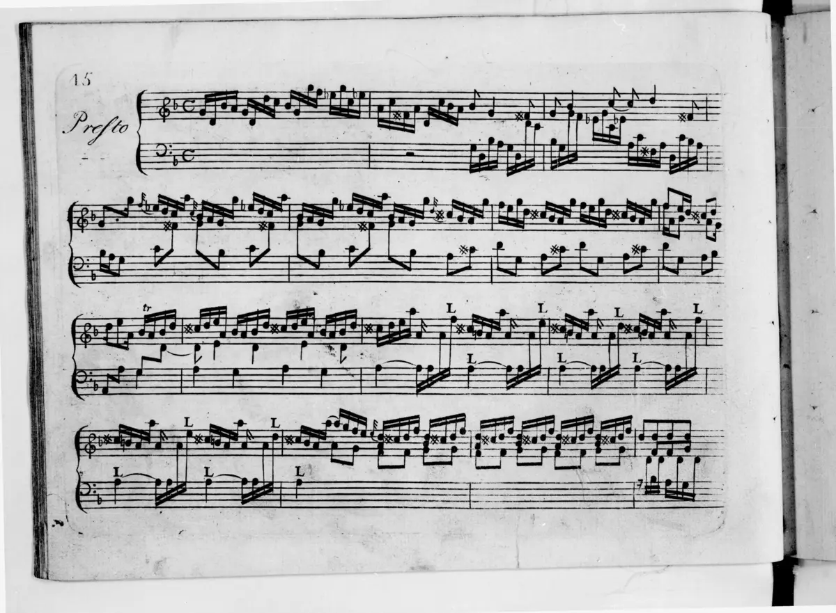 Keyboard Sonata in G minor - Page 1