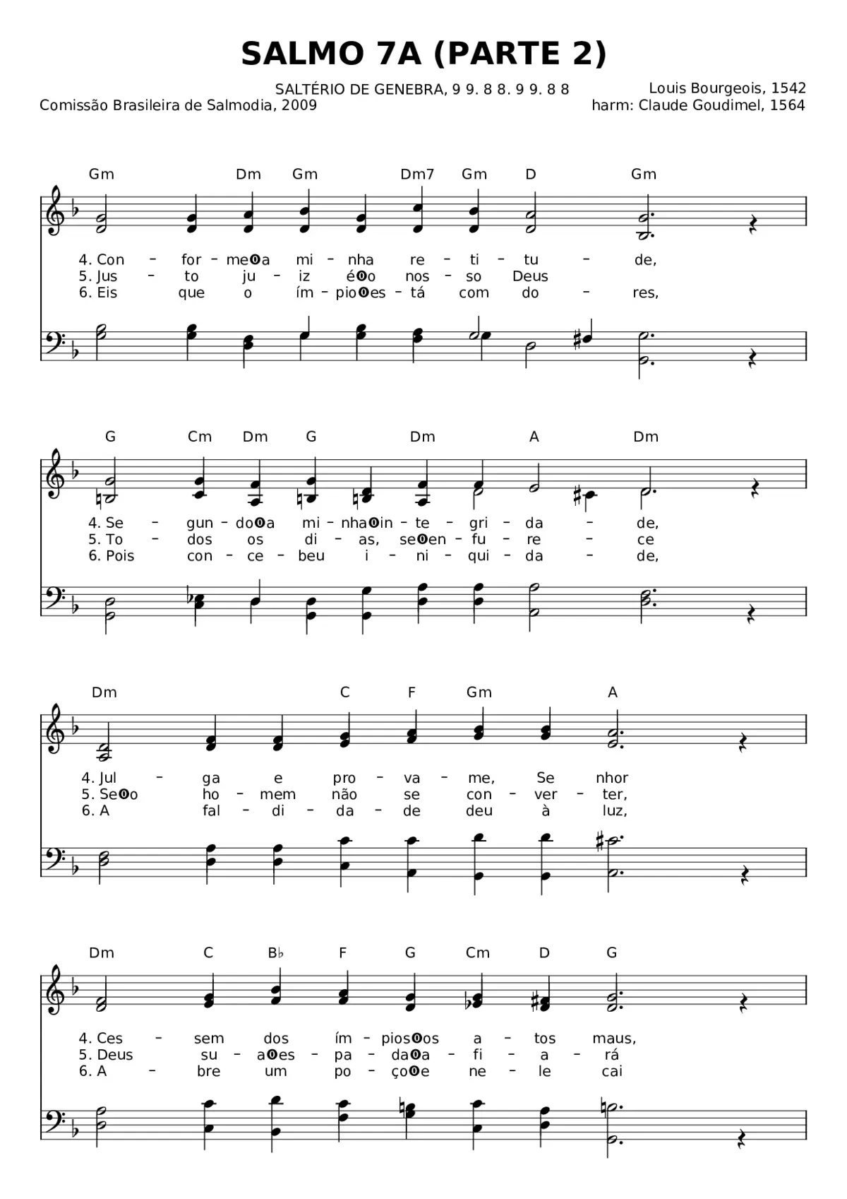 Salmo 7A (Parte 2) - Page 1