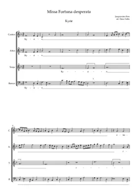 Missa Fortuna desperata