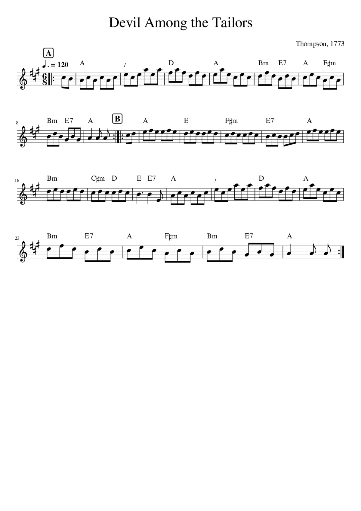 Devil Among the Tailors - Page 1