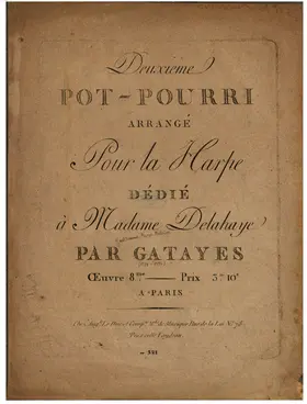 Pot-pourri No.2 for Harp