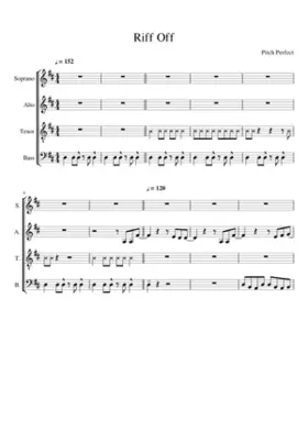 pitch perfect two riff off