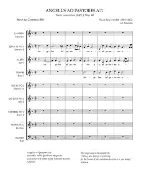 Angelus ad pastores ait a 9