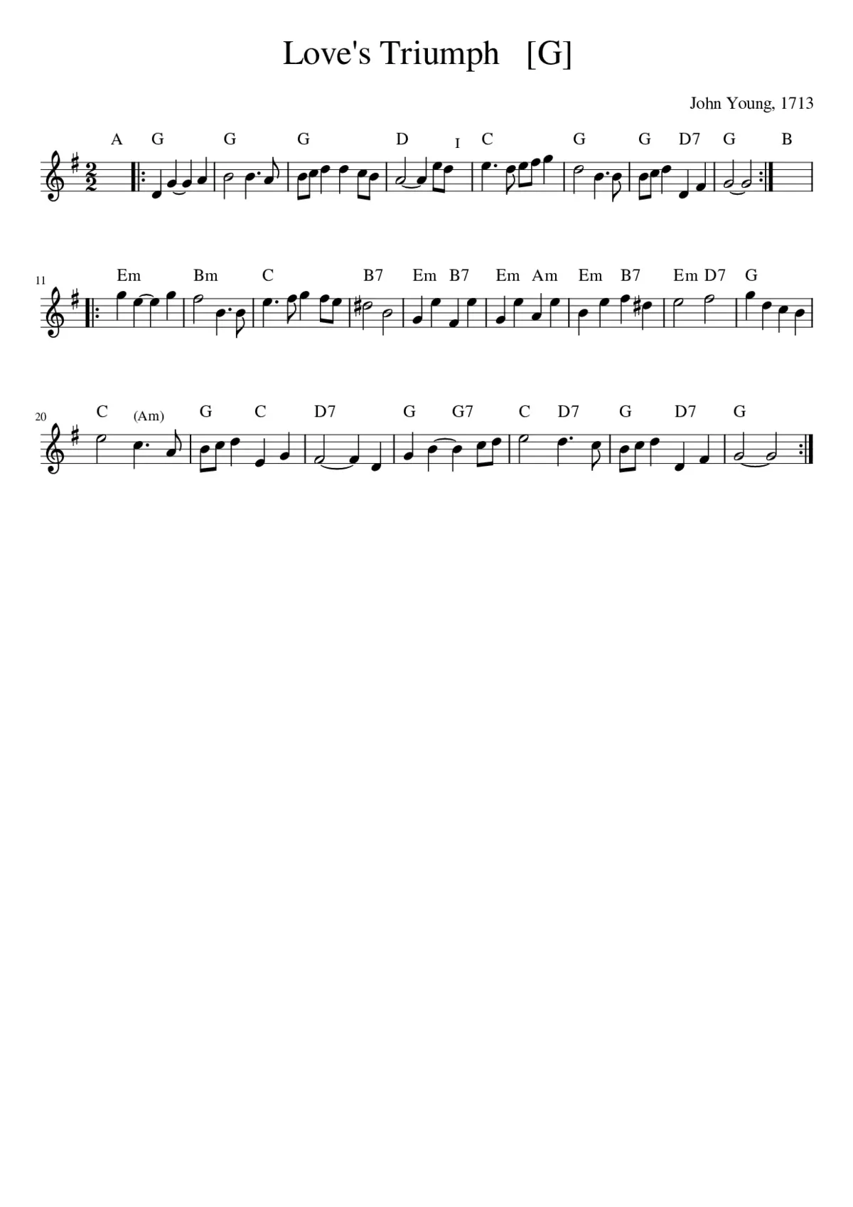 Love's Triumph - Page 1