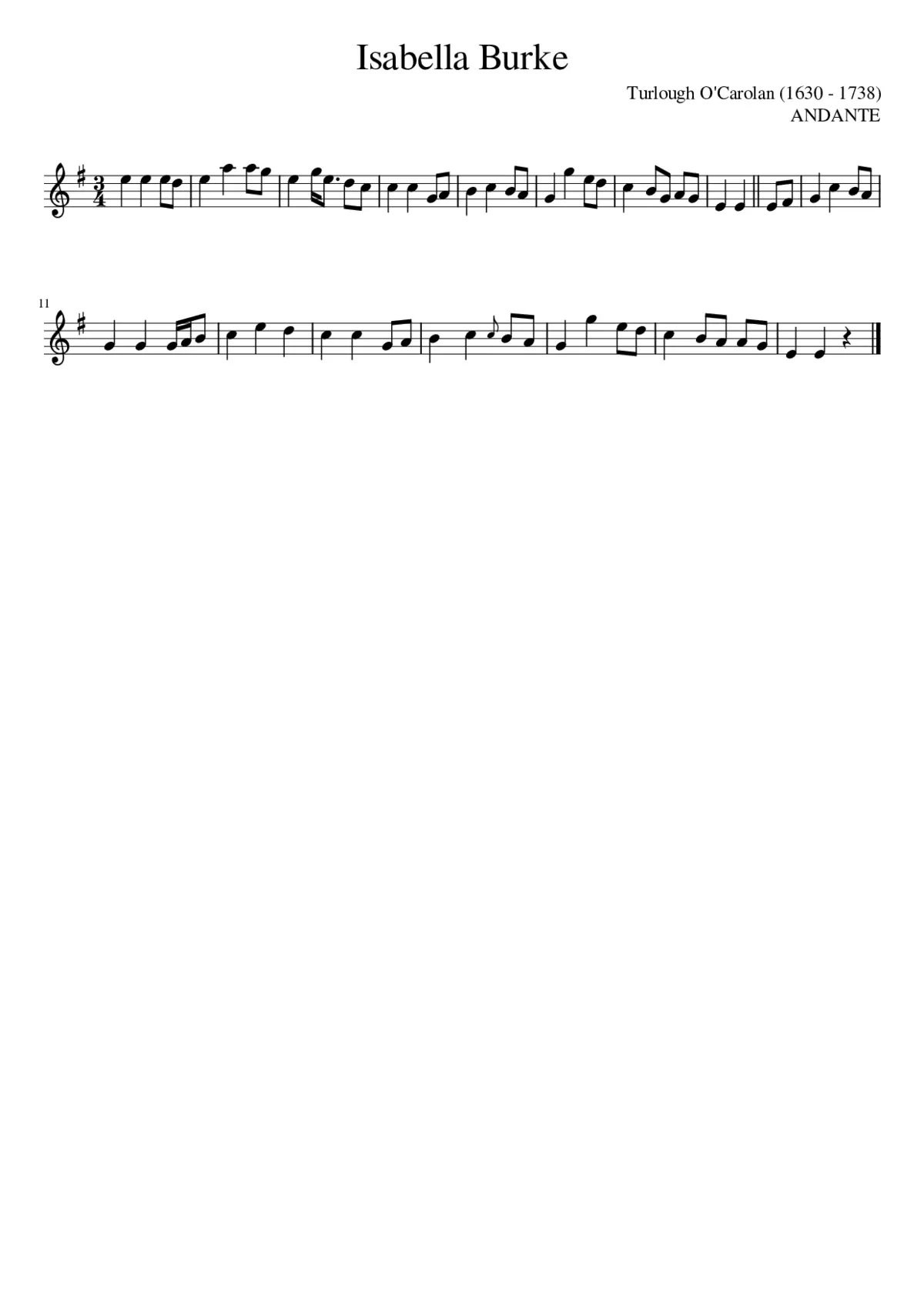 Isabella Burke - Page 1
