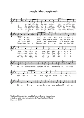 Joseph, lieber Joseph mein