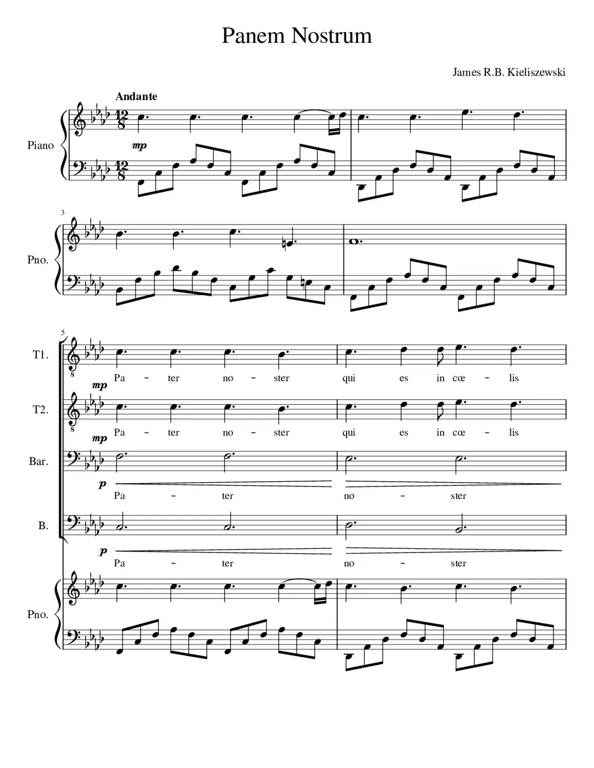 Panem Nostrum - Page 1