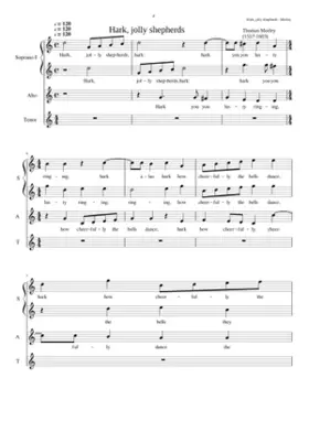 Hark jolly shepherds