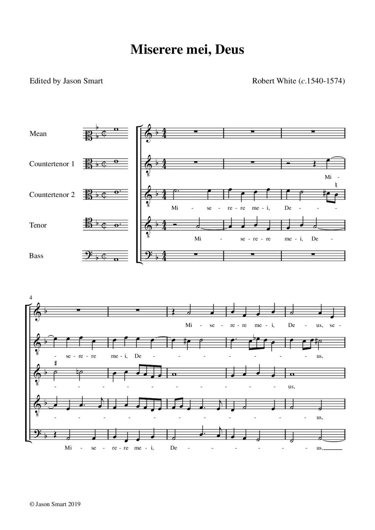 Miserere mei Deus - Page 1