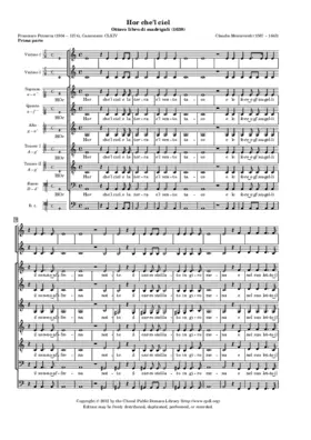 Hor che'l ciel e la terra