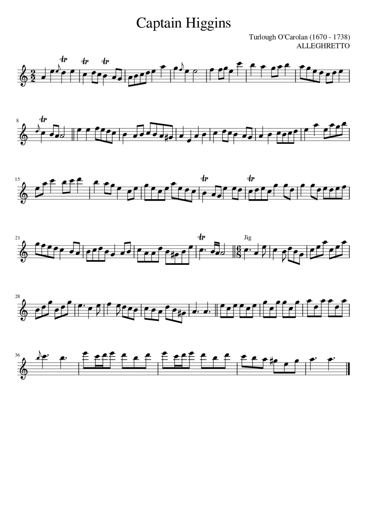 Captain Higgins - Page 1