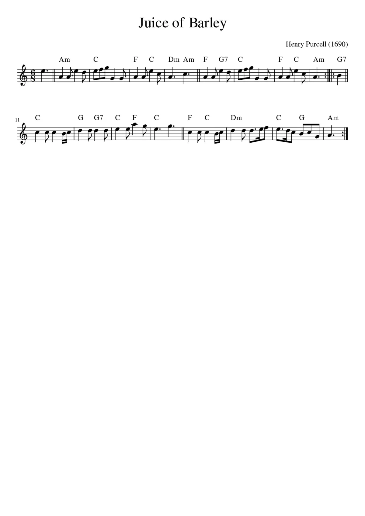 Juice of Barley - Page 1