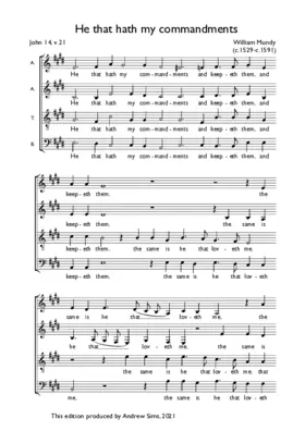 He that hath my commandments