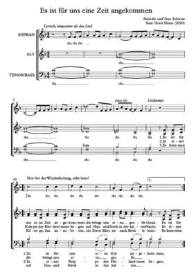 Es ist für uns eine Zeit angekommen