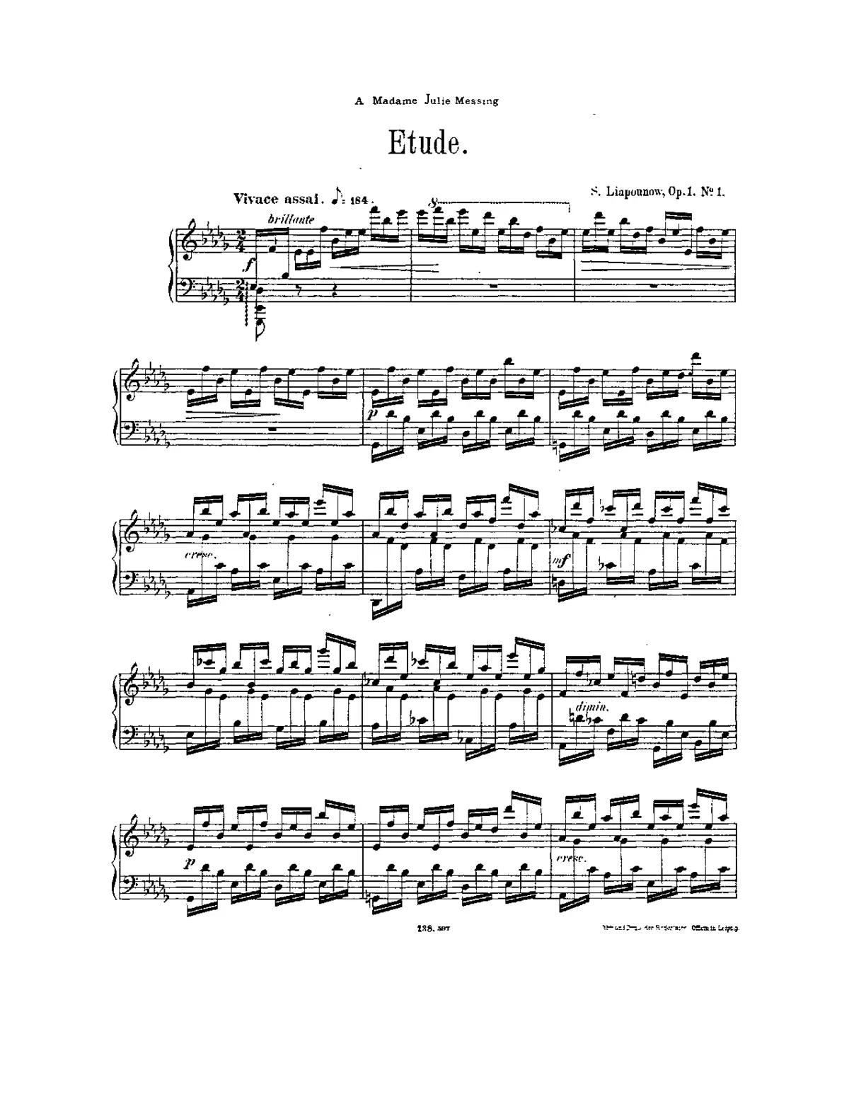 3 Pieces for Piano - Page 1