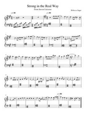 steven universe - strong in the real way