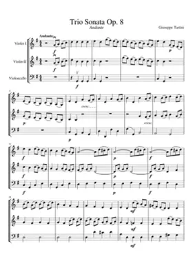 Andante from Trio Sonata Op. 8