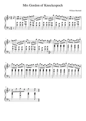 Mrs Gordon of Knockespoch