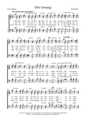 Der Gesang