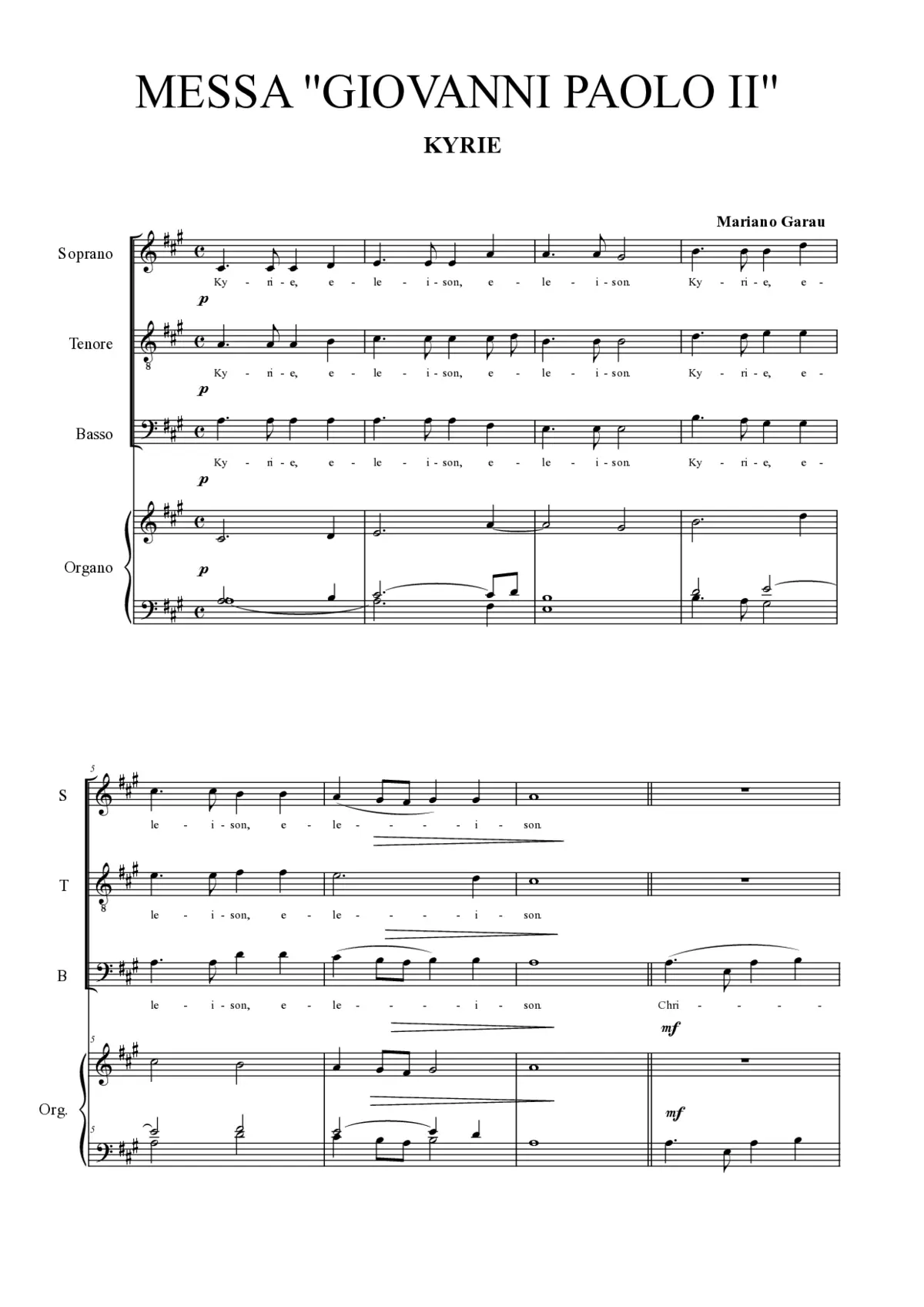 Kyrie - Page 1