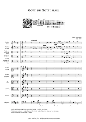 Gott, du Gott Israel