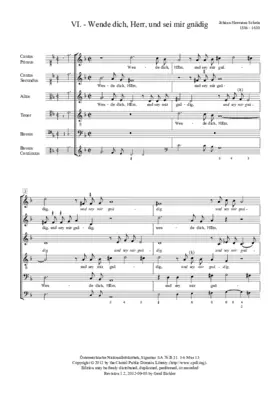 Wende dich, Herr, und sei mir gnädig