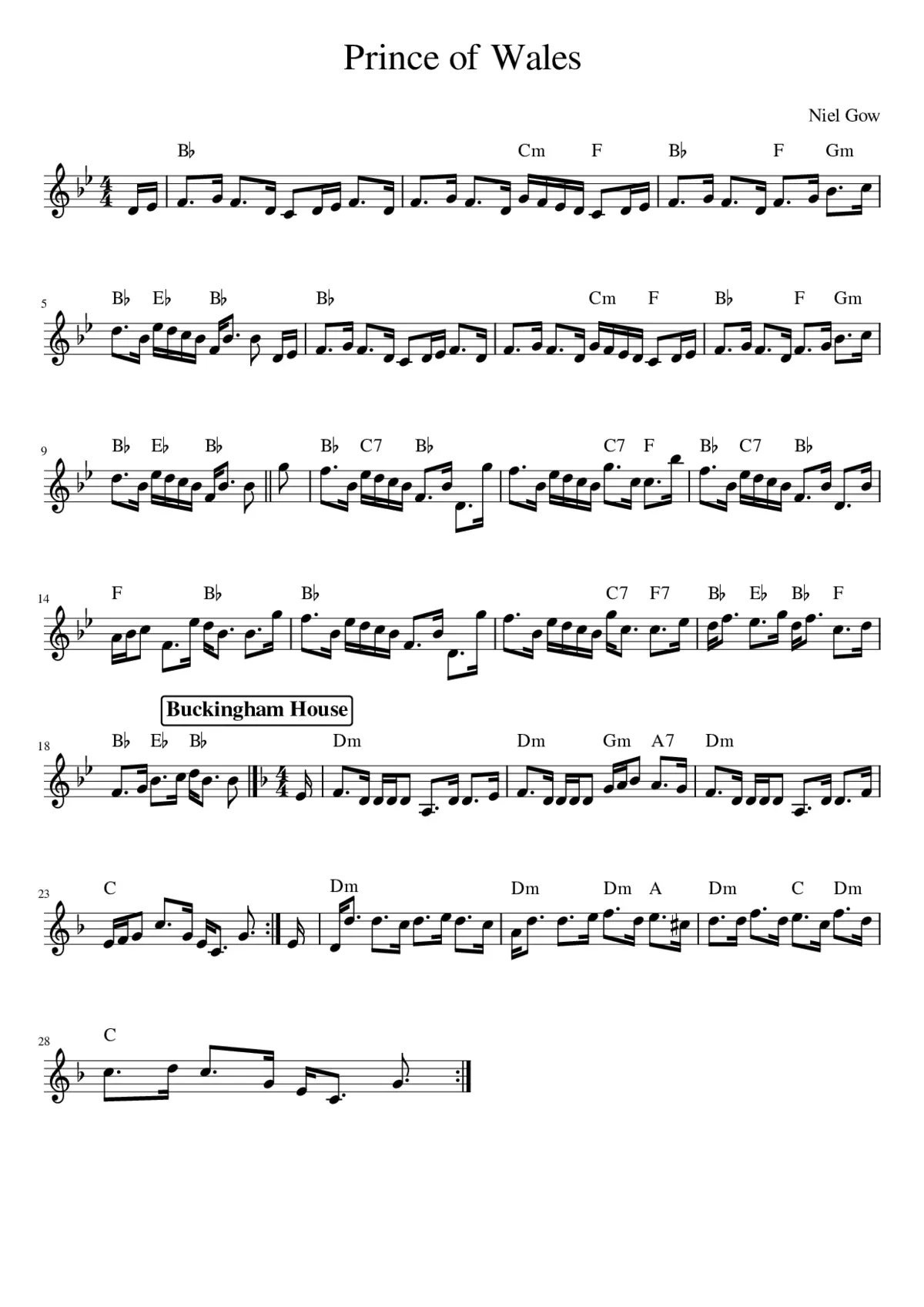 Prince of Wales - Page 1