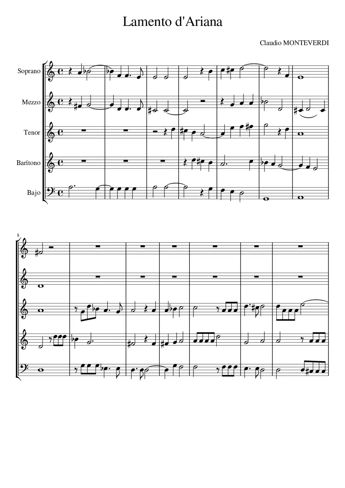 Lamento 1 - Page 1