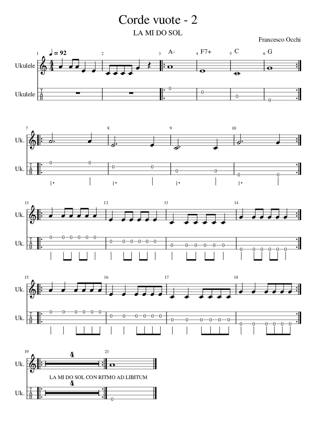 Corde vuote 2 - Page 1