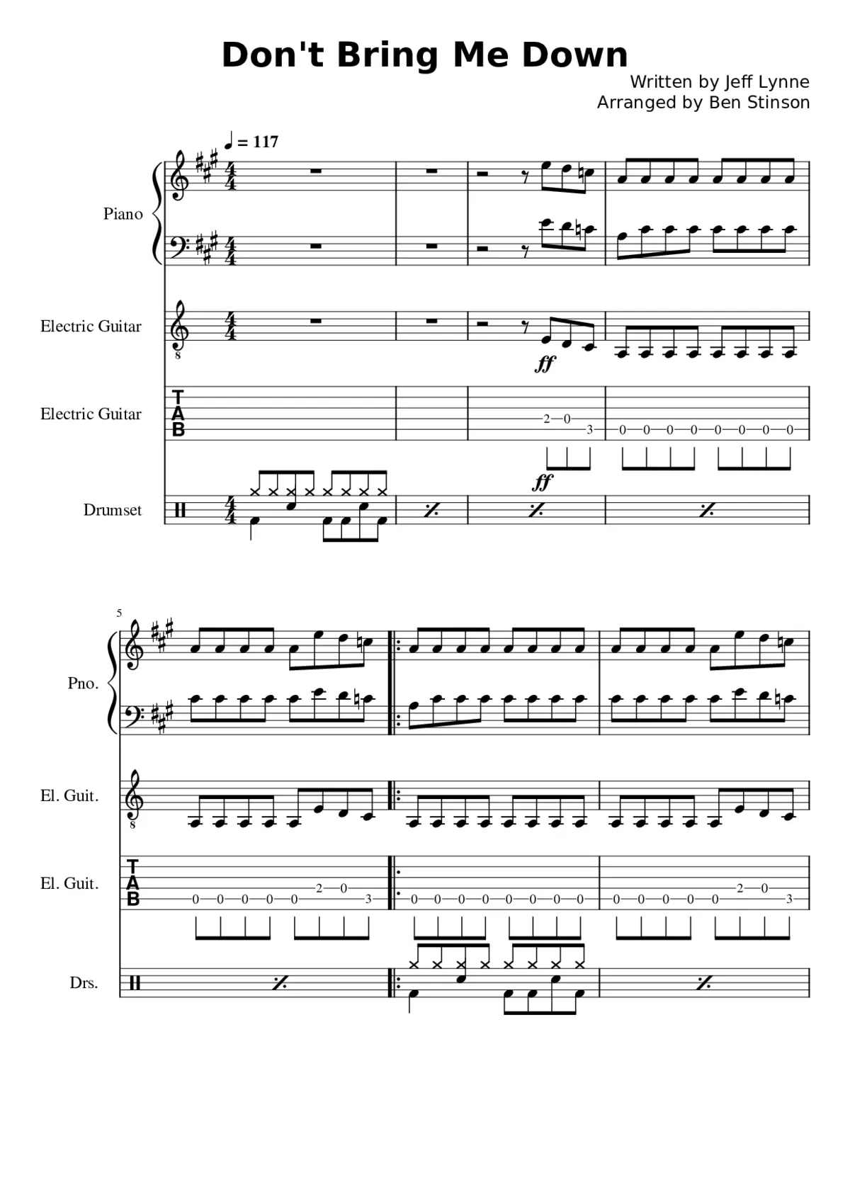 Don't Bring Me Down - Page 1