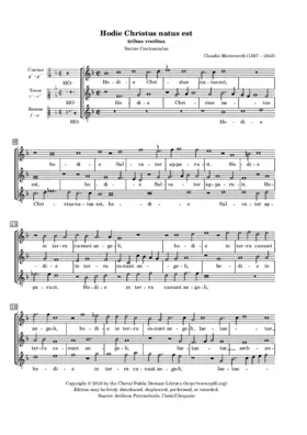 Hodie Christus natus est