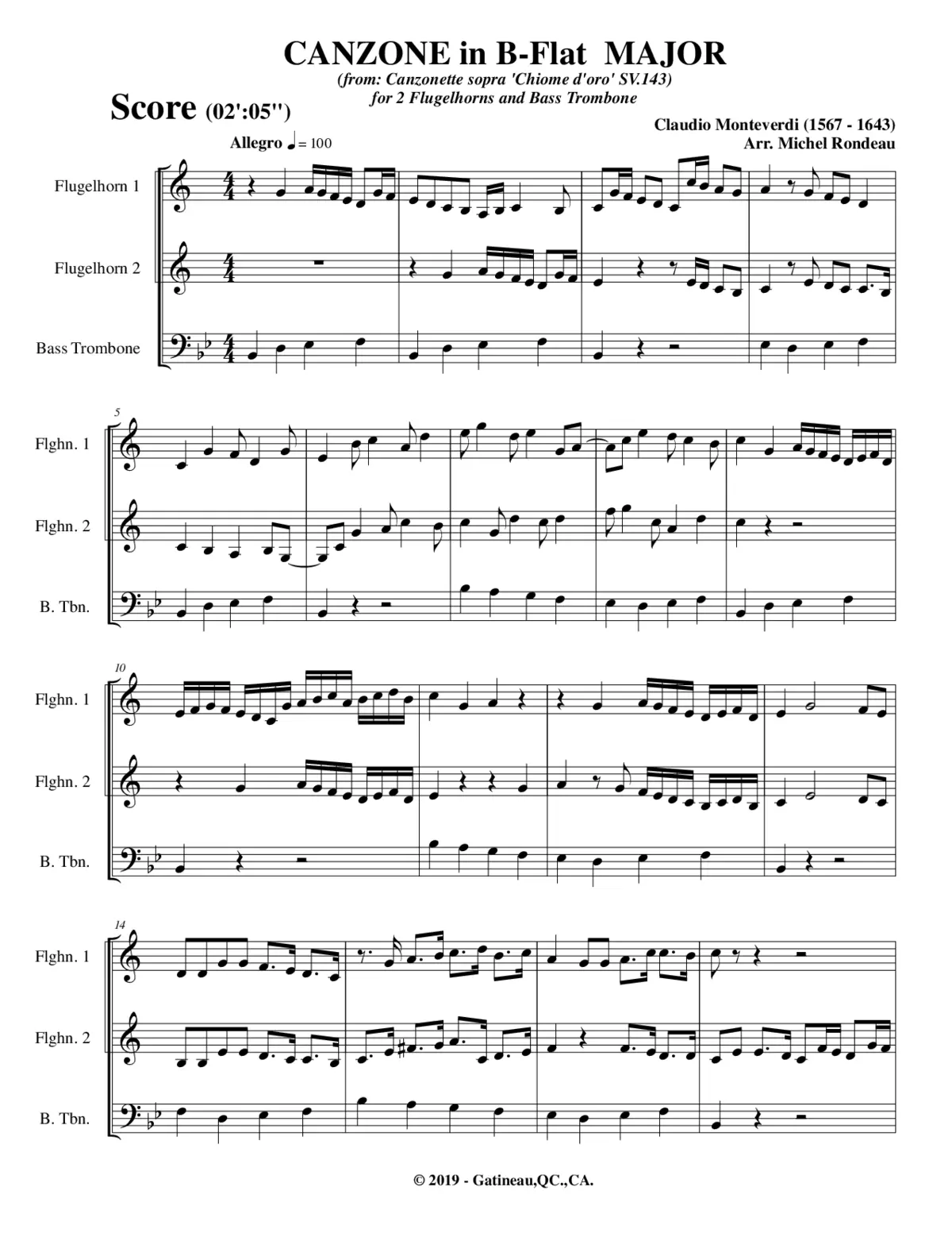 Chiome d'oro, bel thesoro - Page 1