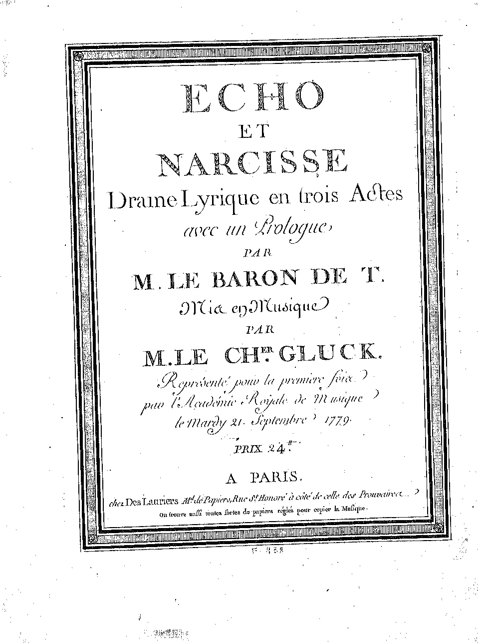 Echo et Narcisse - Page 1