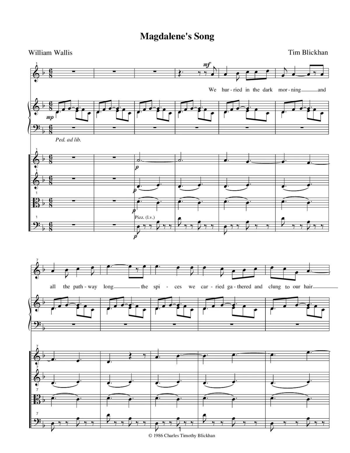 Magdalene's song - Page 1