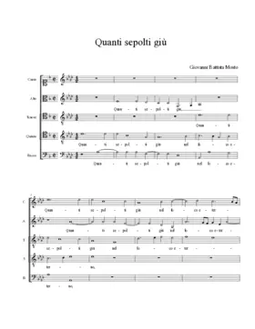 Quanti sepolti giù