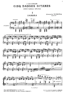 5 Danzas Gitanas, Series 1