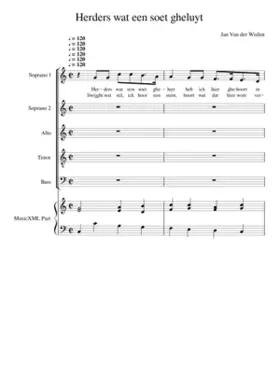 Herders wat een soet gheluyt