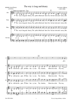 The way is long and dreary