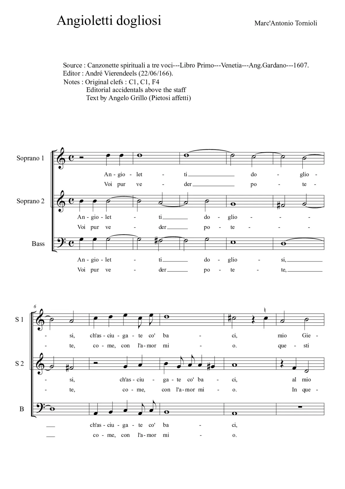 Angioletti dogliosi - Page 1