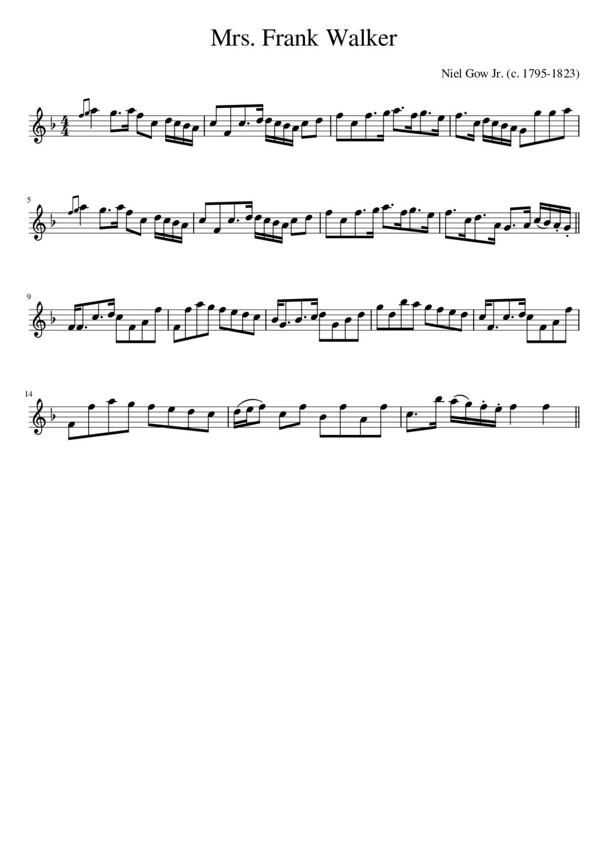 Mrs. Frank Walker - Page 1