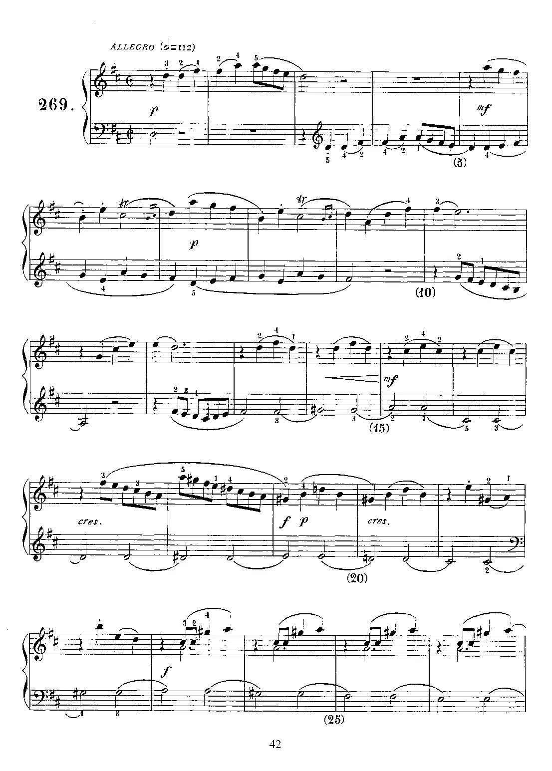 Keyboard Sonata in D major - Page 1