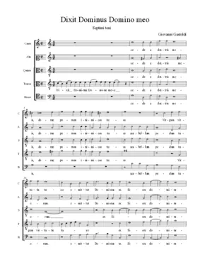 Dixit Dominus septimi toni