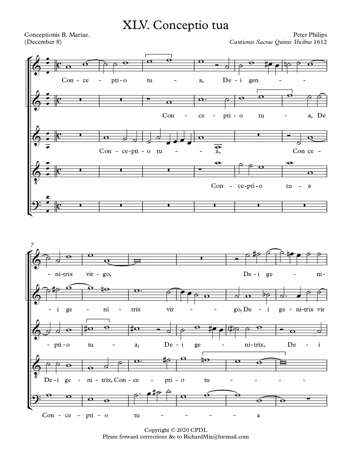 Conceptio tua - Page 1