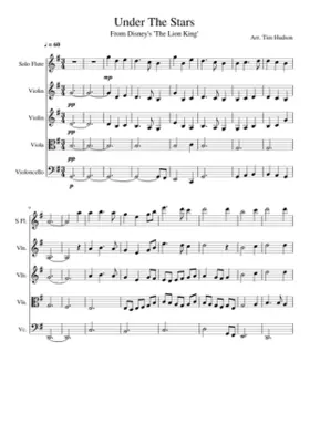 the lion king -Under The Stars