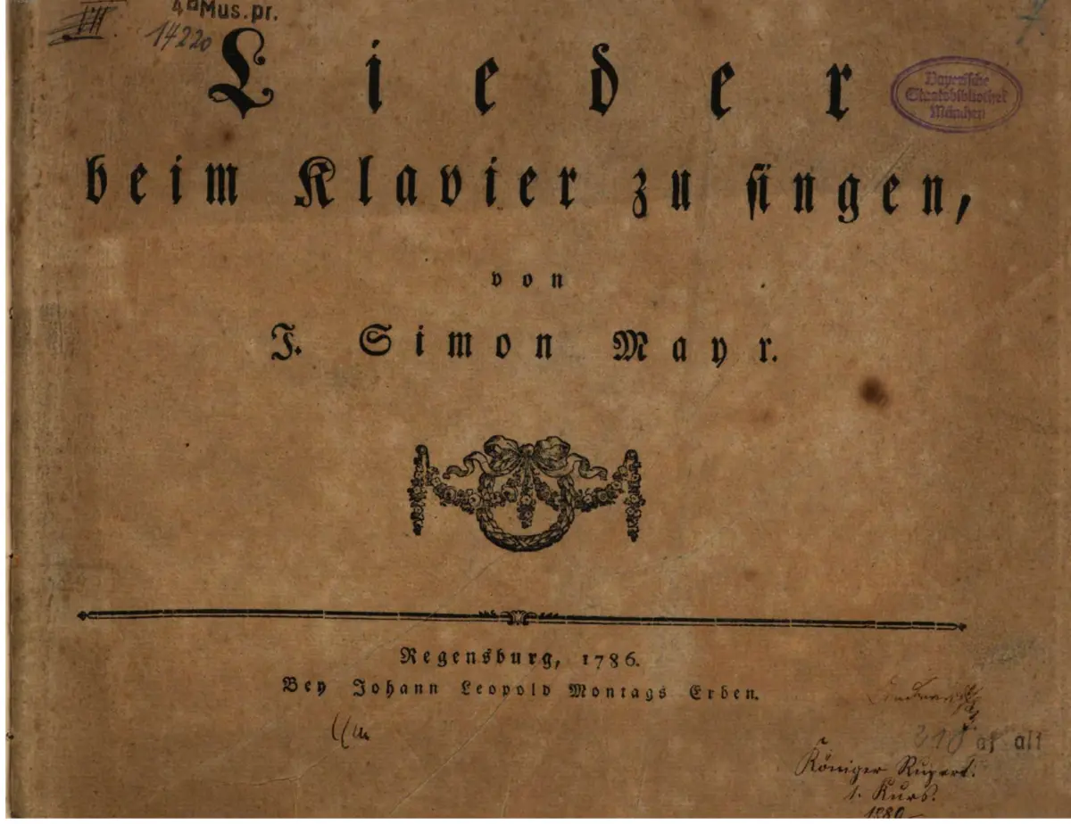 12 Lieder beim Klavier zu singen - Page 1