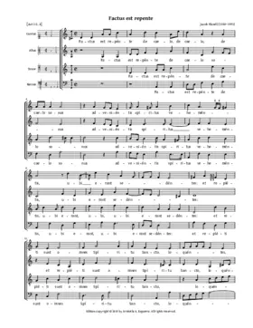 Factus est repente a 4